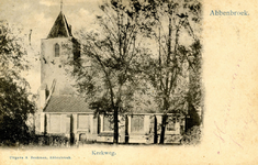 PB0005 De kerk van Abbenbroek, ca. 1902