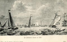 PB0457 De Brielse haven in 1795, ca. 1903