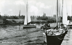PB1201 Kijkje op plezierjachten van de Buitenhaven, 1966