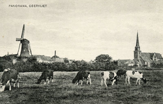 PB2562 Gezicht op Geervliet vanuit de polder, 1926