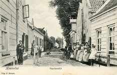 PB2752 Kijkje in de Vissersdijk, ca. 1906