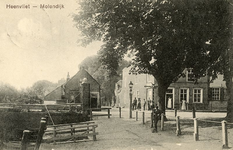 PB2765 Kijkje richting de Stationsweg vanaf de Markt, ca. 1915