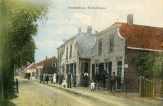 PB2912 Boerderijen langs de Dorpsstraat, ca. 1921