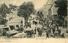 PB3101 Markt op het Baantje, ca. 1900