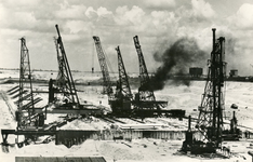 PB3389 Werkzaamheden aan de Deltawerken in het Werkeiland, 1959
