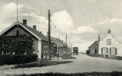 PB4258 Kijkje op de woningen langs de Bernissedijk, ca. 1943