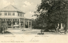 PB5136 Restauratiezaal van Hotel Ons Genoegen, ca. 1902