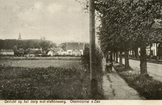PB5720 Kijkje op het dorp vanaf de Stationsweg, ca. 1923