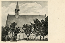 PB7002 De kerk van Oudenhoorn, ±1930