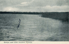 PB7840 Rockanje; Het Quackjeswater achter het Rondeweibos, ca. 1925