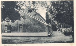 PB7848 Huize Rondewei in het Rondeweibos, 29 juli 1925