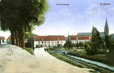 PB9810 Kijkje in de Stationsweg, ca. 1910