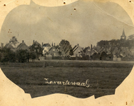 PB9903 Dorpsgezicht van Zwartwaal, ca. 1902