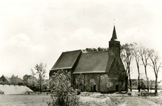PB9966 De Sint Martinus kerk in Zwartewaal, 1954