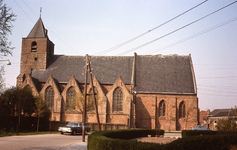 DIA00011 De Nederlands Hervormde Kerk te Abbenbroek; 1973