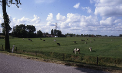 DIA00185 De polder van Abbenbroek; ca. 1993