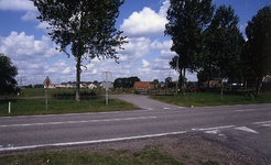 DIA00203 De Gemeenlandsedijk Zuid en de Rondweg; ca. 1993