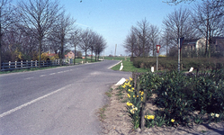 DIA00255 Het gebied rond de Bernisse voor de ontwikkeling tot recreatiegebied. De Veerdam; 20 april 1976
