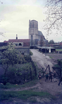 DIA01002 Tijdelijke noodwoningen langs de Brigittenweg; ca. 1965