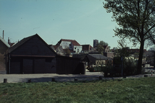 DIA02330 Een schuur achter Maarland Noordzijde; ca. 1984