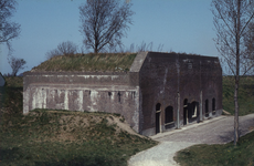 DIA02394 Bomvrije kazerne op Bastion VII; ca. 1984