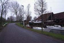 DIA02505 De scheepswerf Delta van Van der Torren, gezien vanaf het Scharloo; ca. 1991