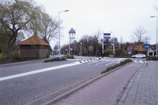 DIA02573 Brielle; ; De watertoren gezien vanaf De Rik, ca. 1991