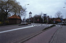 DIA02574 Brielle; ; De watertoren gezien vanaf De Rik, ca. 1991