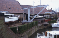DIA02606 De scheepswerf Delta van Van der Torren, gezien vanaf het Scharloo; ca. 1991