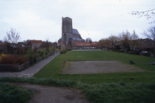 DIA02635 Grasveld langs de Brigittenweg; ca. 1991