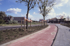 DIA02676 Bouw van woningen langs de Amer; ca. 1991