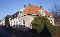 DIA15280 Woningen langs de Kerkstraat; ca. 1993