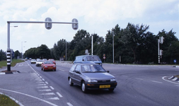 DIA15354 Kruising van de Oude Singel en de Groene Kruisweg; ca. 1993