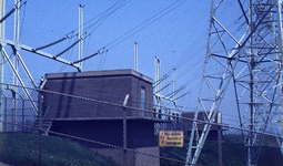 DIA15408 Het transformatorstation nabij Geervliet; ca. 1983