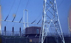 DIA15409 Het transformatorstation nabij Geervliet; ca. 1983