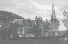 DIA15421 De kerk van Geervliet; ca. 1925