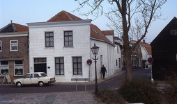 DIA16259 Woning op de hoek van de Markt en de Vissersdijk; ca. 1993