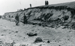 DIA30219 Afslag van het strand na de watersnoodramp; 1911