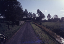 DIA36191 Kijkje op de Vleerdamsedijk nabij de Boomweg; ca. 1980