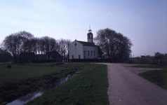 DIA39304 De kerk van Simonshaven; ca. 1985