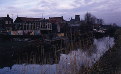 DIA40328 Spijkenisse; ; De restauratie van de molen is begonnen, 28 december 1972