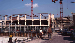 DIA40895 Spijkenisse; ; Bouw van het ABC-complex, 17 juni 1982