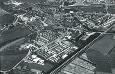 DIA41873 Spijkenisse; ; Luchtopname van het Centrum, 1963