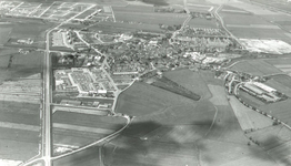 DIA41874 Spijkenisse; ; Luchtopname in noordelijke richting van het Centrum, 1963