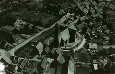 DIA42297 Spijkenisse; ; Luchtfoto van Spijkenisse in de jaren dertig, ca. 1960