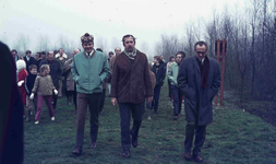 DIA42418 Spijkenisse; ; Trimparcours ten noorden van de wijk Sterrenkwartier, ca. 1972