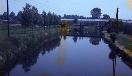 DIA43490 De brug van de Baljuwlaan over de Vierambachtenboezem; ca. 1986
