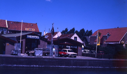 DIA43535 Hempel aan de Westkade, gezien vanaf de Oostkade; ca. 1986