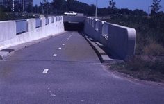DIA43549 De fietstunnel onder de Baljuwlaan; ca. 1986