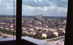 DIA43574 Verzorgingstehuis De Marckenburgh: uitzicht op Spijkenisse; ca. 1978